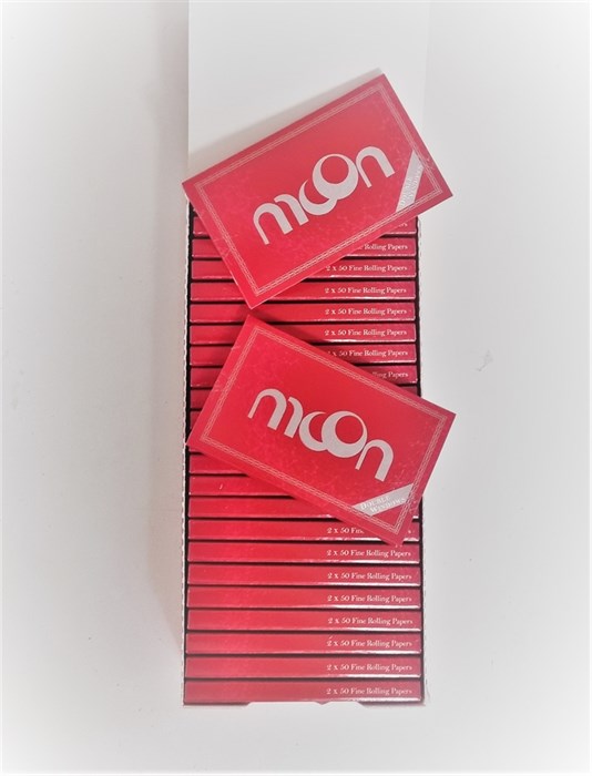 Бумага для самокруток MOON DOUBLE RED 100 листов 181