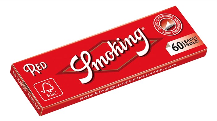 Бумага самокруточная Smoking Red 276