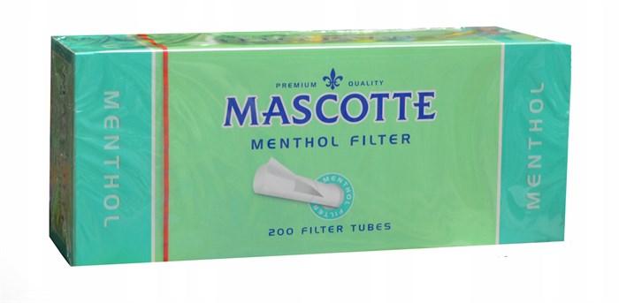 Сигаретные гильзы MASCOTTE Menthol 200шт 154